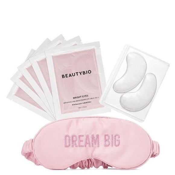 Beauty Bioscience Other - BeautyBio Treat. Sleep. Repeat. Depuffing & Brightening Eye Gels And Silky Mask